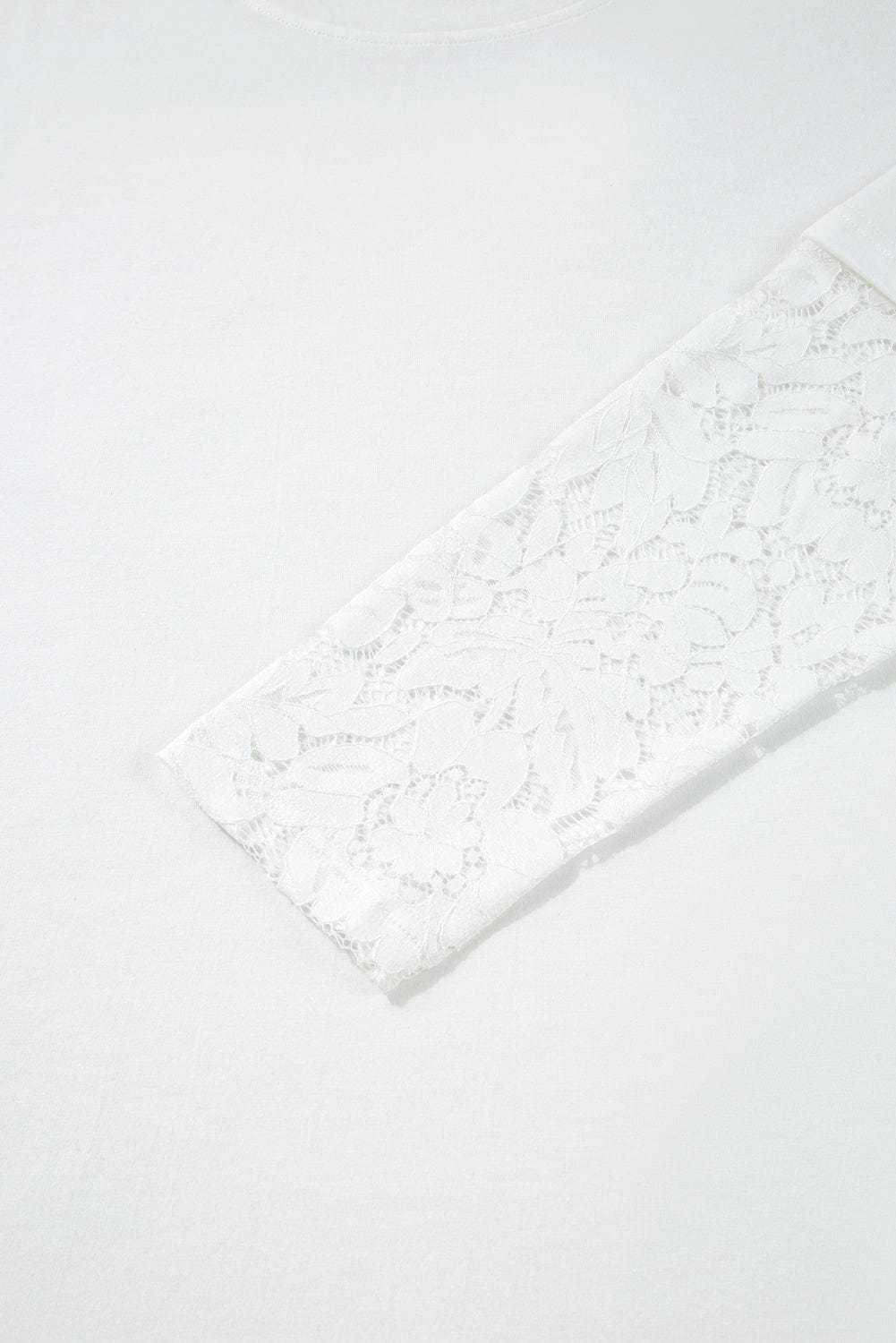 Tops Romantic Lace Long Sleeve Top