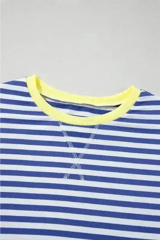 Tops/Sweatshirts & Hoodies Bold Trim Boxy Sweatshirt