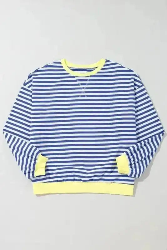 Tops/Sweatshirts & Hoodies Bold Trim Boxy Sweatshirt