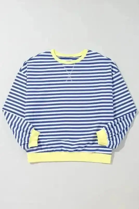 Tops/Sweatshirts & Hoodies Bold Trim Boxy Sweatshirt