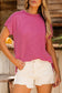 Tops/Tops & Tees Summer Knit Exposed Stitching T-shirt