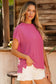 Tops/Tops & Tees Summer Knit Exposed Stitching T-shirt