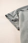 Tops/Tops & Tees Summer Knit Exposed Stitching T-shirt