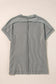 Tops/Tops & Tees Summer Knit Exposed Stitching T-shirt