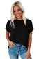 Tops/Tops & Tees Summer Knit Exposed Stitching T-shirt