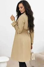 Trench Coats Modern Lapel Wind Coat