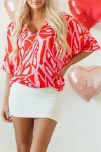 Tunic Tops Ruby Rhapsody Oversized Blouse
