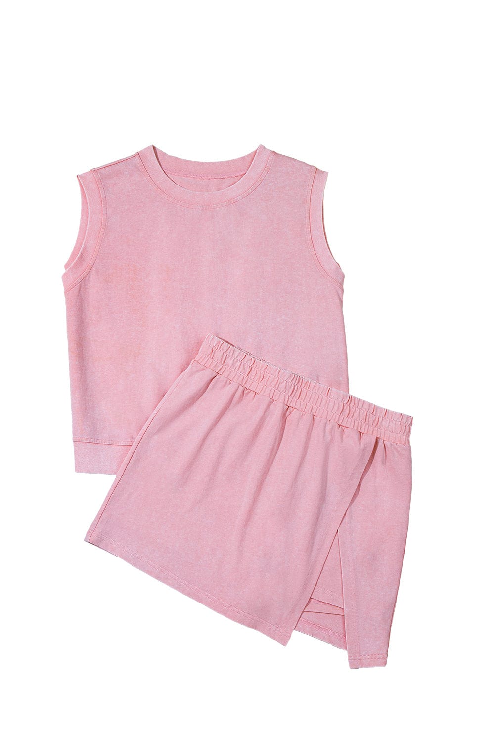 Two Piece Dresses Cotton Luxe Skirt Set