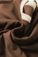 Two Piece Dresses Mocha Contrast Pullover and Skort Set