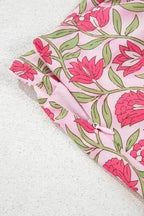 Two Piece Dresses Puffy Crop Top & Mini Skirt Set