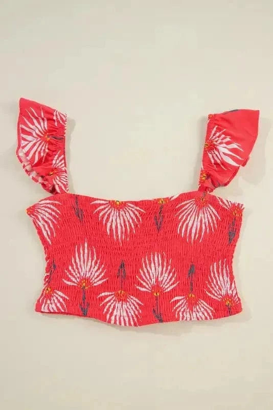 Two Piece Dresses Rosette Ruffle Co-ord Set