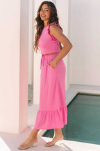 Two Piece Dresses Ruffle Grace Co-ord Skirt Set