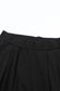 Two Piece Pant Sets Black Ribbed Crop Top Long Pants Set