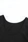 Two Piece Pant Sets Black Ribbed Crop Top Long Pants Set
