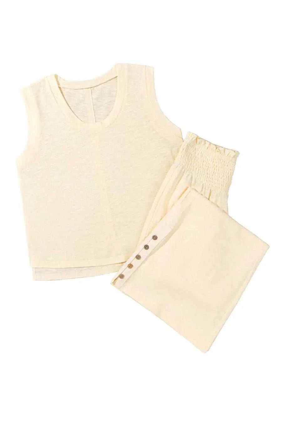 Two Piece Pant Sets Breezy Chic Pants Set