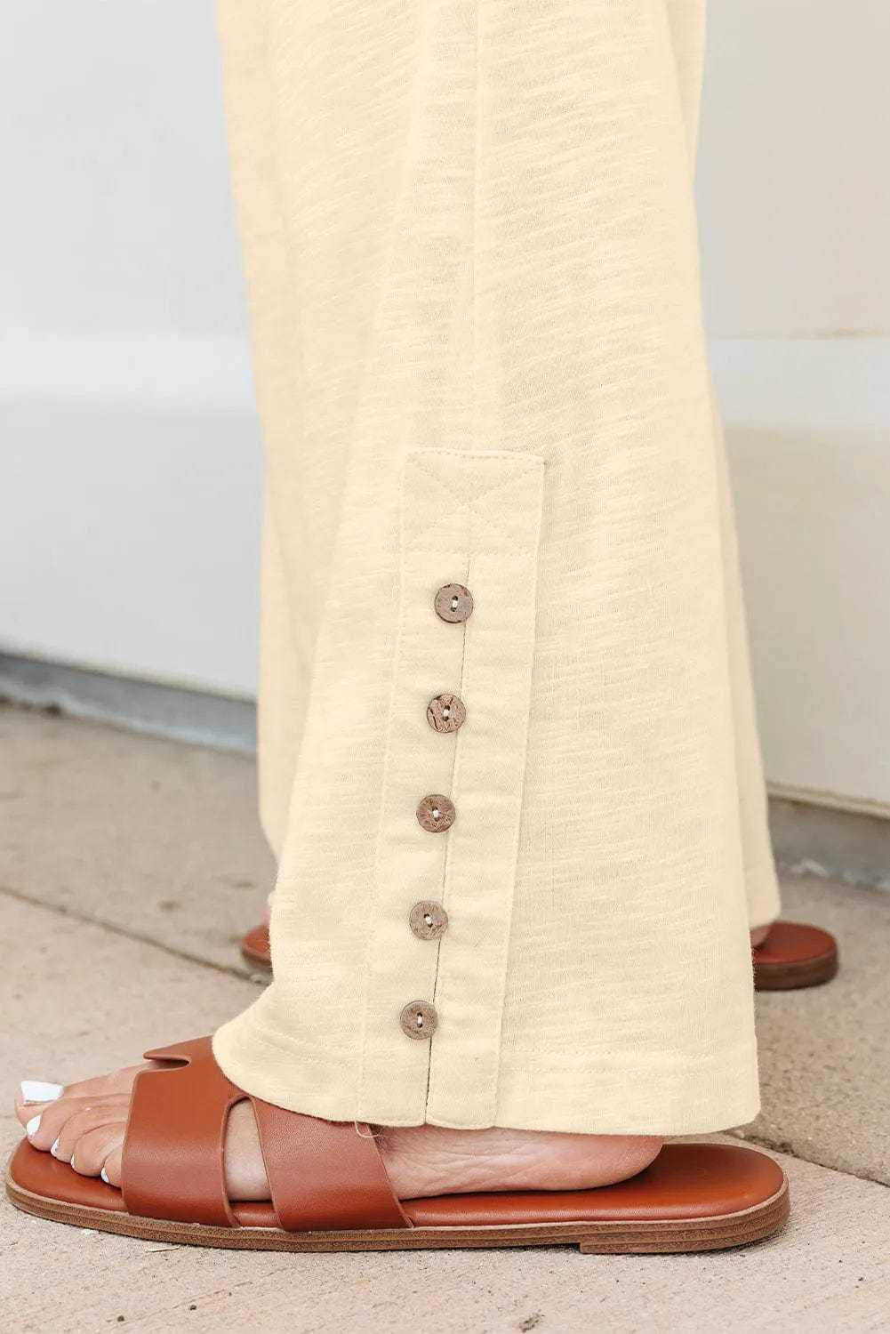 Two Piece Pant Sets Breezy Chic Pants Set