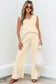 Two Piece Pant Sets Breezy Chic Pants Set