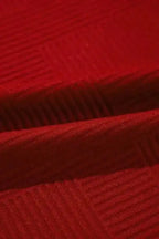 Two Piece Pant Sets Casual Comfort: Ultra Loose 2-Piece Textured Ensemble