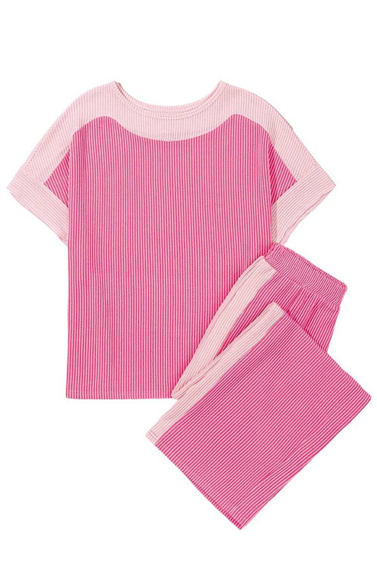 Two Piece Pant Sets Casual Luxe Corded Co-ord