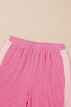 Two Piece Pant Sets Casual Luxe Corded Co-ord