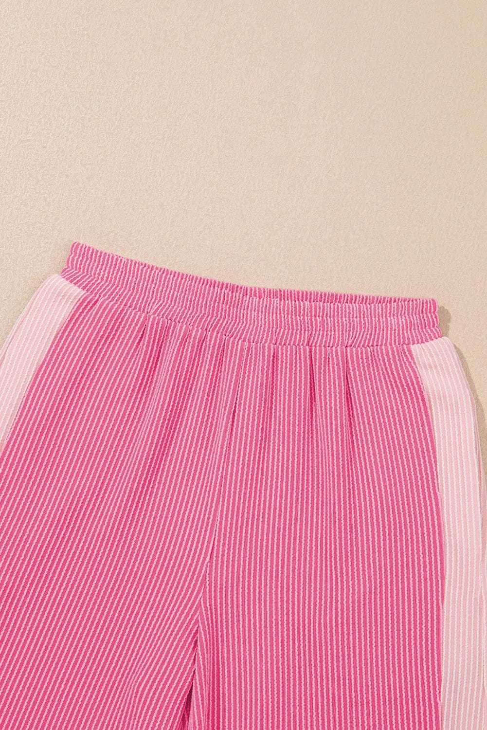 Two Piece Pant Sets Casual Luxe Corded Co-ord