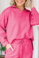 Two Piece Pant Sets Chic Bonbon Textured Ensemble