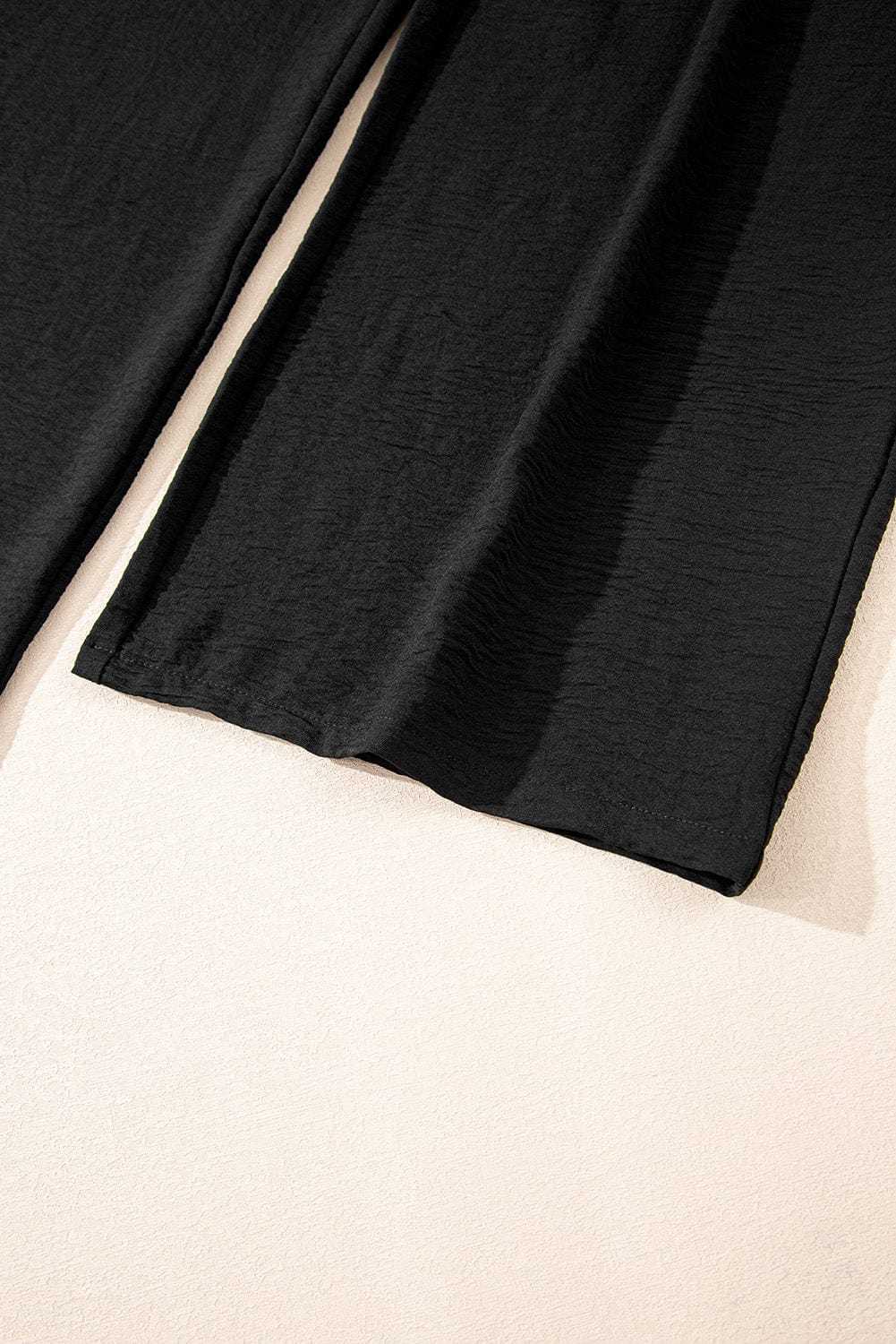 Two Piece Pant Sets Luxury Wide Leg Co-ord Set – Trendy Matching Lounge Outfit