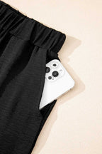 Two Piece Pant Sets Luxury Wide Leg Co-ord Set – Trendy Matching Lounge Outfit