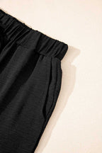 Two Piece Pant Sets Luxury Wide Leg Co-ord Set – Trendy Matching Lounge Outfit