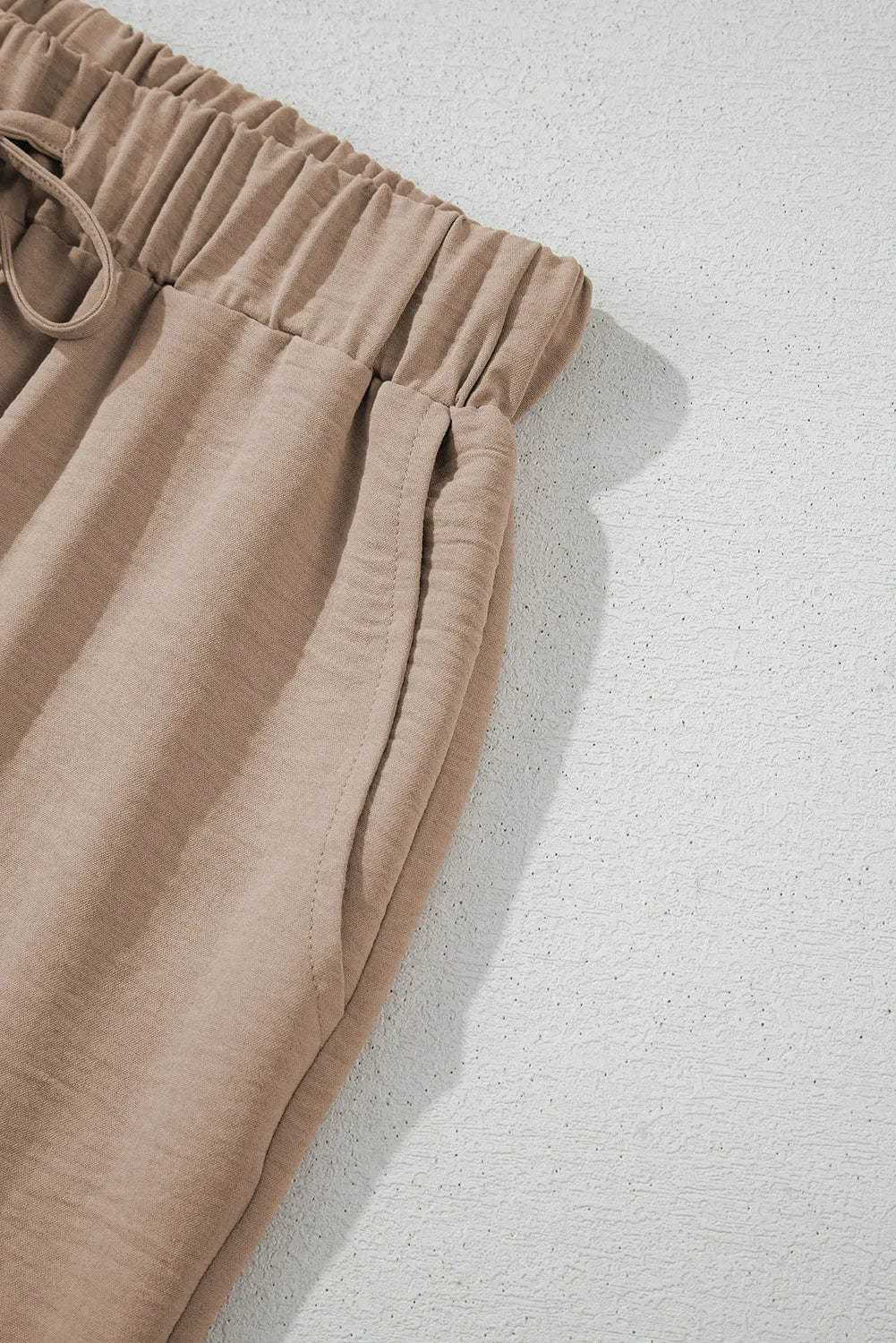 Two Piece Pant Sets Luxury Wide Leg Co-ord Set – Trendy Matching Lounge Outfit