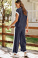 Two Piece Pant Sets Navy T-Shirt & Pants Set