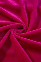 Two Piece Pant Sets Velvet Rose Ruffle - Chic Red Two-Piece Set