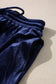 Two Piece Pant Sets Velvet Vogue Navy Ruffle Set