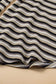 Two Piece Pants Sets Funky Stripes Wide Leg Pants Set