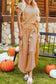 Two Piece Pants Sets Funky Stripes Wide Leg Pants Set