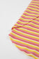 Two Piece Pants Sets Funky Stripes Wide Leg Pants Set