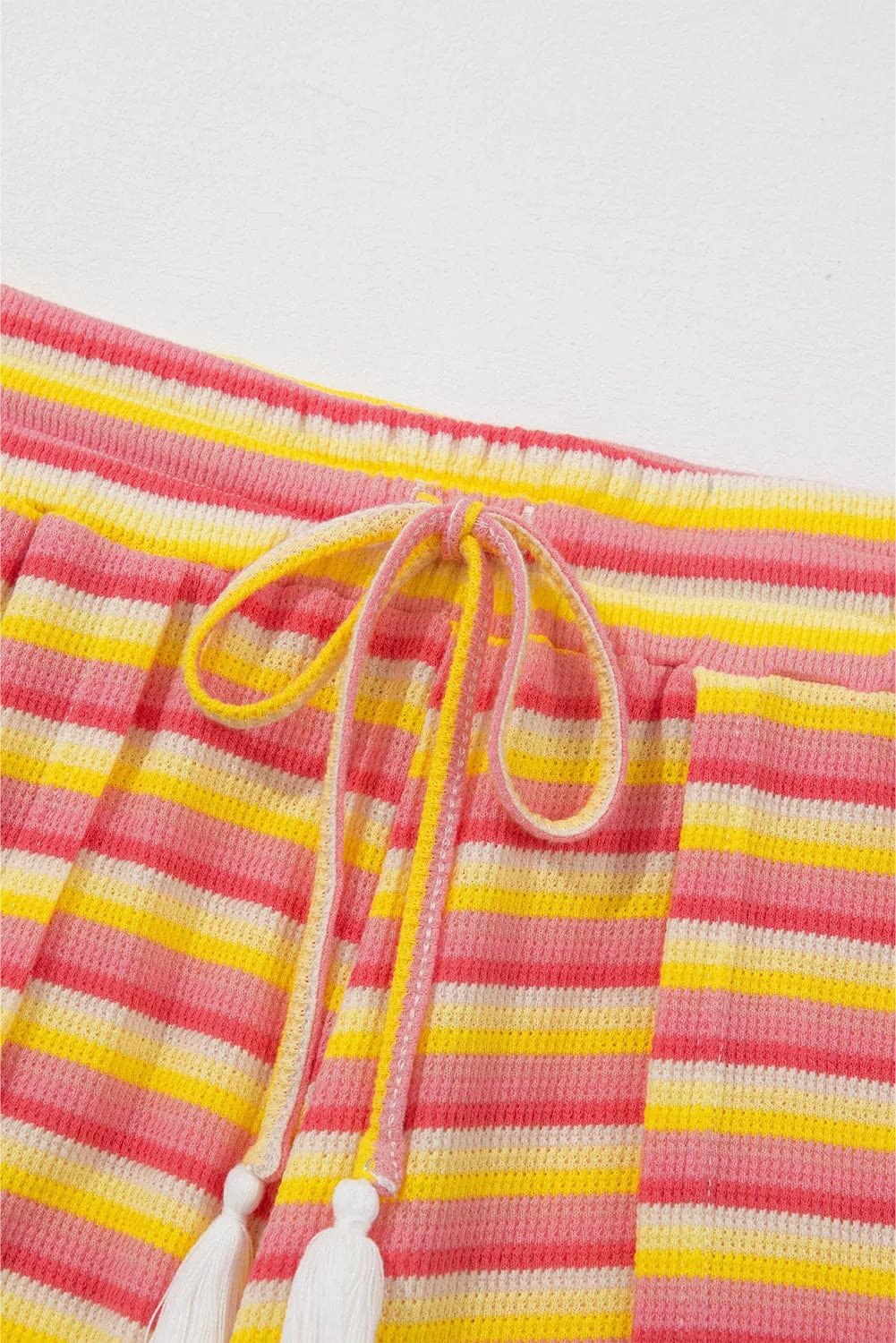 Two Piece Pants Sets Funky Stripes Wide Leg Pants Set