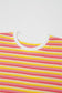 Two Piece Pants Sets Funky Stripes Wide Leg Pants Set