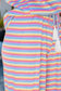 Two Piece Pants Sets Funky Stripes Wide Leg Pants Set