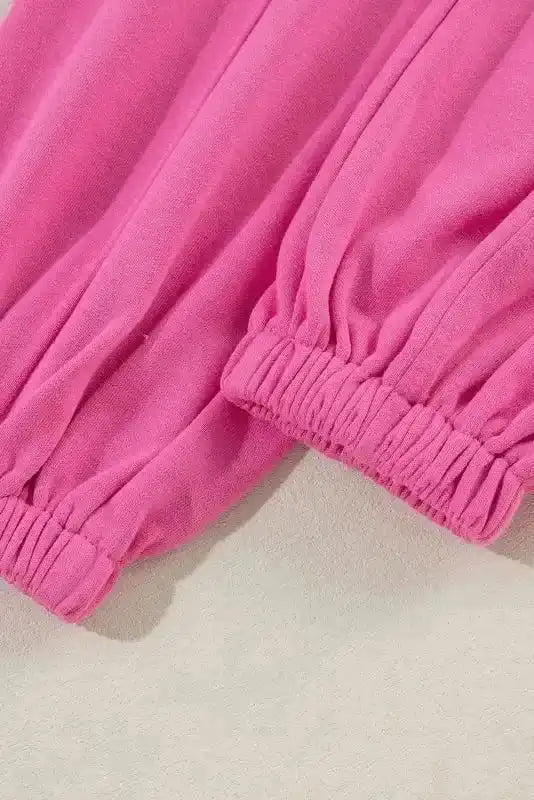 Two Piece Pants Sets Patch 'n' Play Athleisure Set