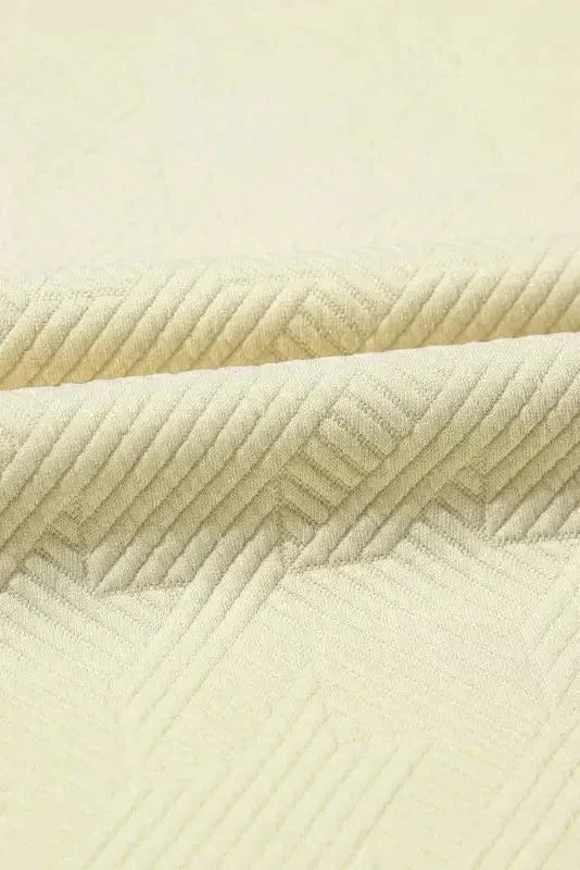 Two Piece Pants Sets Puff-Sleeve Top with Coordinated Pants