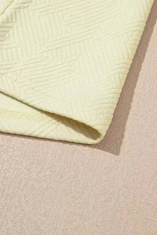 Two Piece Pants Sets Puff-Sleeve Top with Coordinated Pants