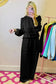 Two Piece Pants Sets Puff-Sleeve Top with Coordinated Pants