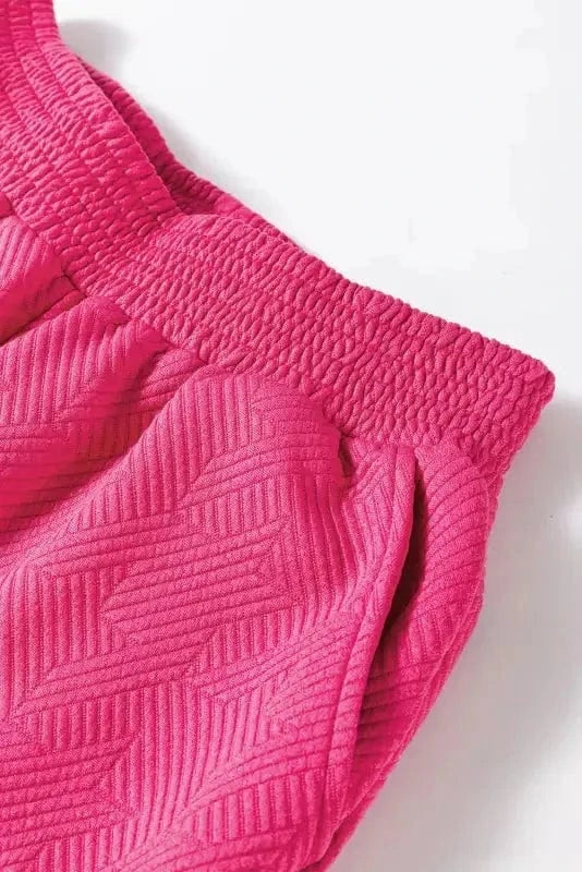 Two Piece Pants Sets Ruby Ruffle Sleeve Co-ord Set