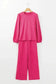 Two Piece Pants Sets Ruby Ruffle Sleeve Co-ord Set
