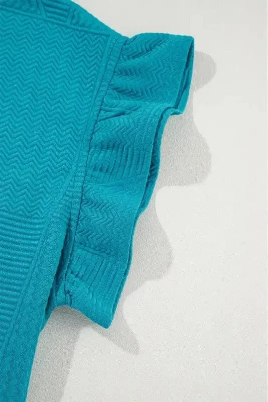 Two Piece Pants Sets Skobeloff Summer Top and Cropped Loose Pants Set
