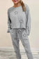 Two Piece Pants Sets Stars High Waist Lounge Set
