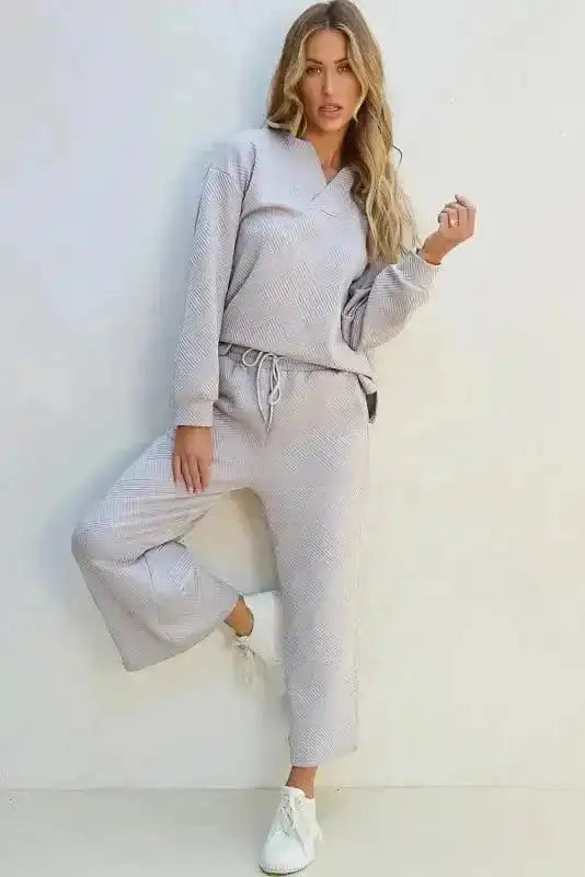 Two Piece Pants Sets Urban Elegance Ensemble