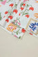 Two Piece Pants Sets White Floral Two Pieces Pants Set