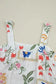 Two Piece Pants Sets White Floral Two Pieces Pants Set